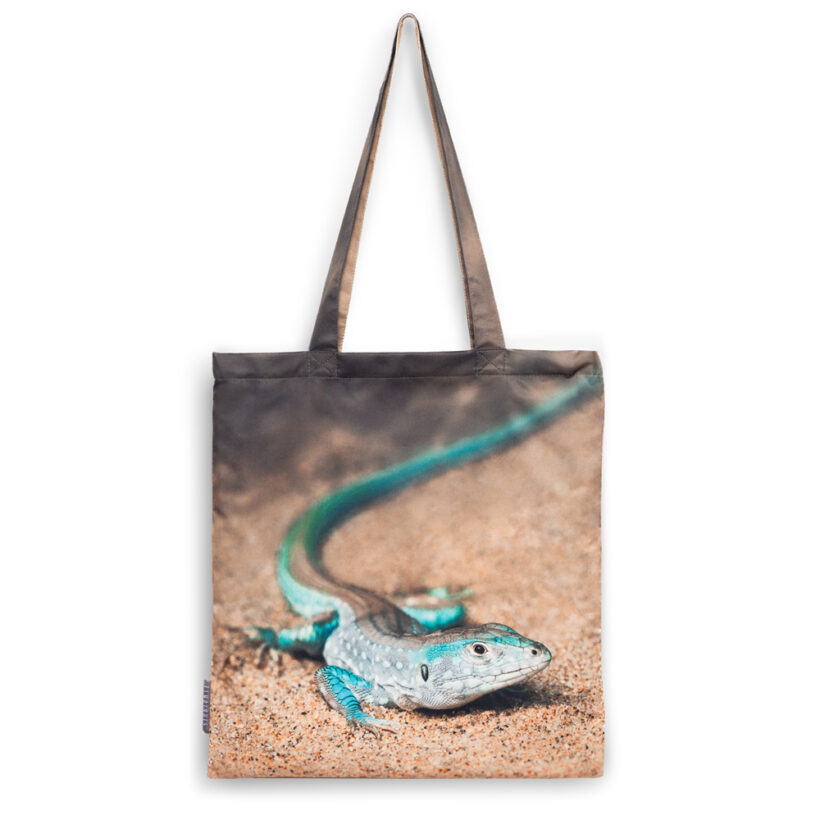 Bolso Lagarto arcoíris azul- Guajira